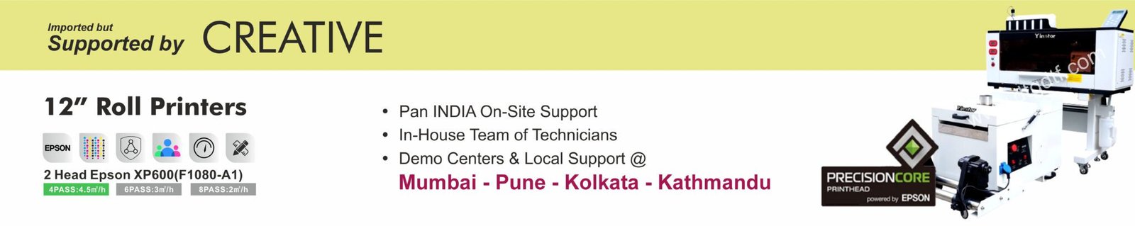 DTF Printer manufacture in India.