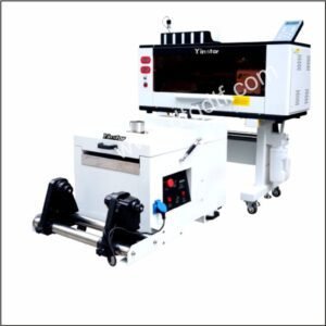 Yinstar XP600 DTF printer internal mechanism and heads