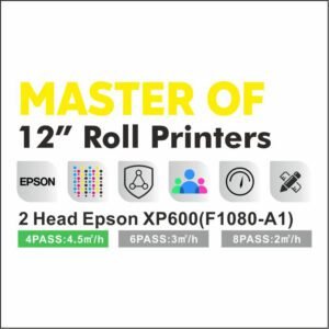 XP600 DTF printer 12 inch model front view